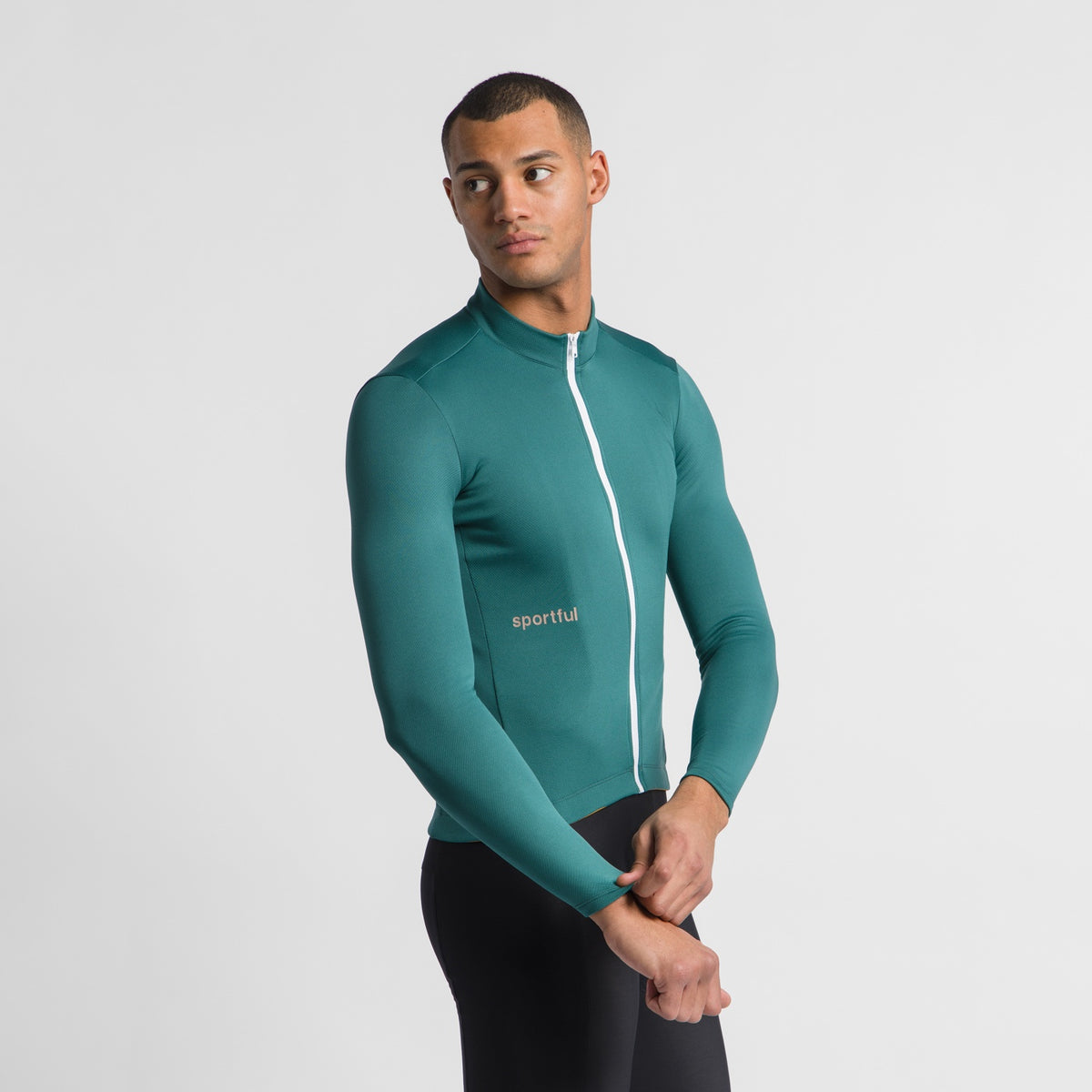 Maillot SPORTFUL CLASSIC de manga larga verde