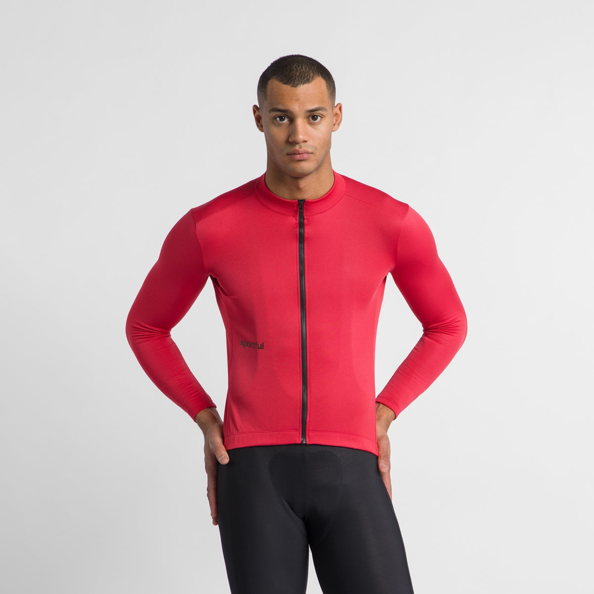Maillot SPORTFUL CLÁSICO de manga larga naranja