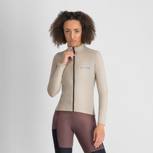 Maillot de manga larga SPORTFUL SUPERGIARA WOOL para mujer beige