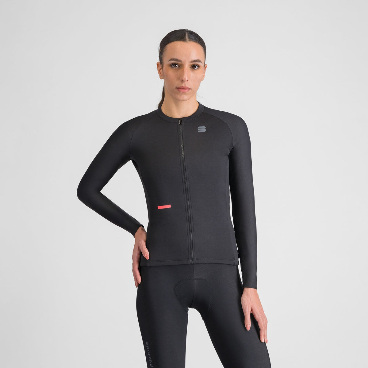 Maillot SPORTFUL SUPERNOVA de mujer de manga larga negro