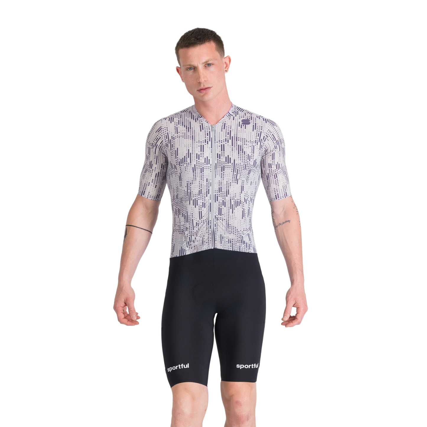 SPORTFUL G-SUIT Manga Corta Negro/Gris