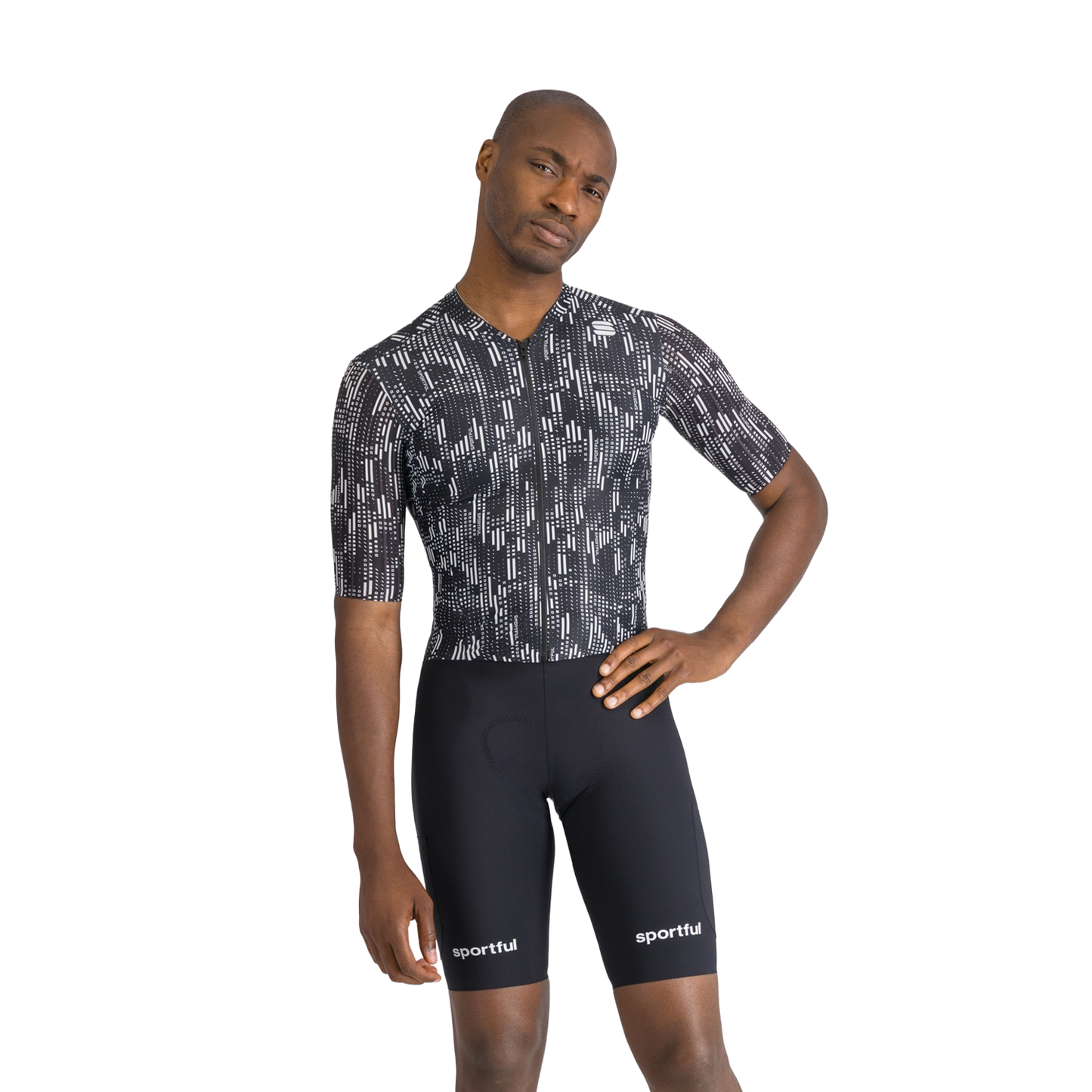 SPORTFUL G-SUIT Manga Corta Negro/Blanco