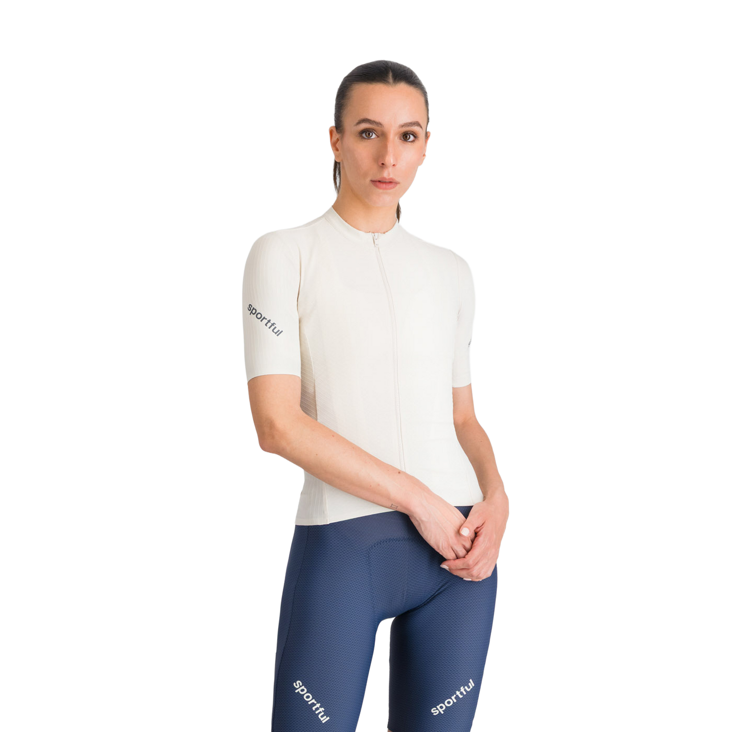 Maillot manga corta SPORTFUL HYPEREPIC Mujer Crema