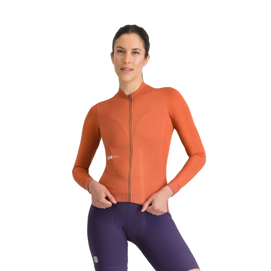 SPORTFUL SRK Maillot de manga larga para mujer Naranja