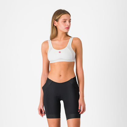 Sujetador Deportivo Mujer CASTELLI ROSSO CORSA Blanco