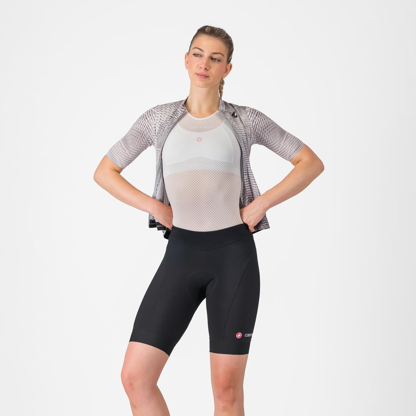 Pantalón Corto CASTELLI ENDURANCE Mujer, Negro