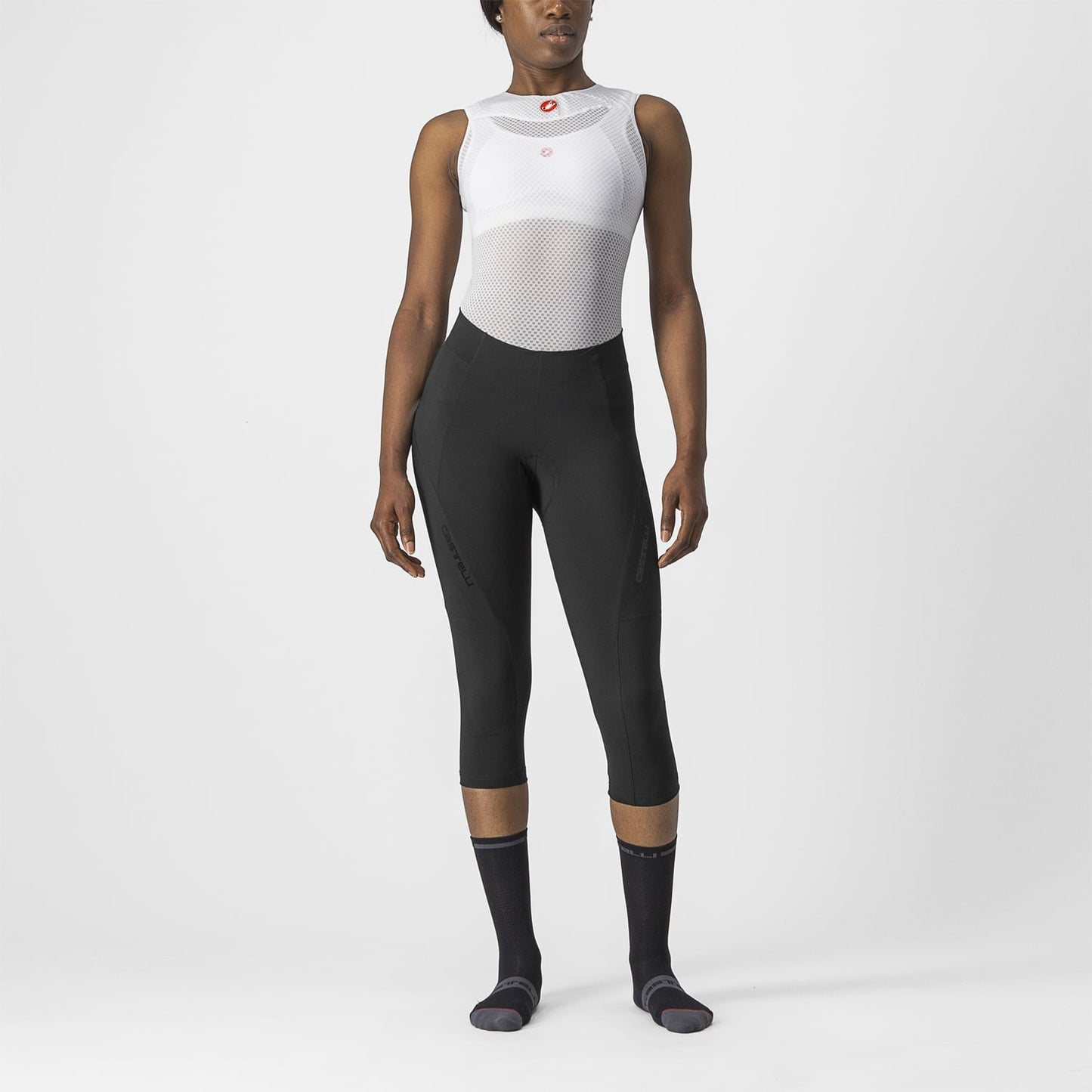 CASTELLI VELOCISSIMA 3 Culotte 3/4 Mujer Negro