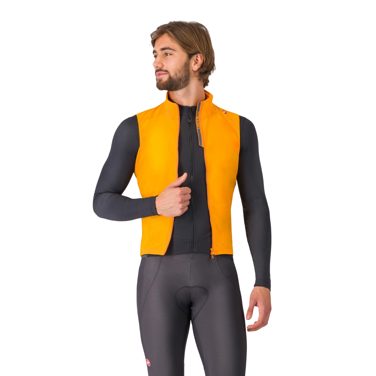CASTELLI ESPRESSO Chaqueta sin mangas naranja
