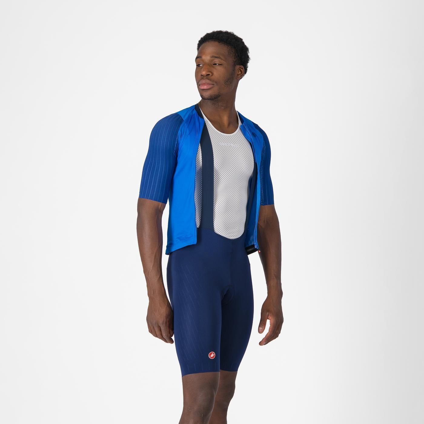 CASTELLI FREE AERO RACE S Culotte con tirantes azul marino