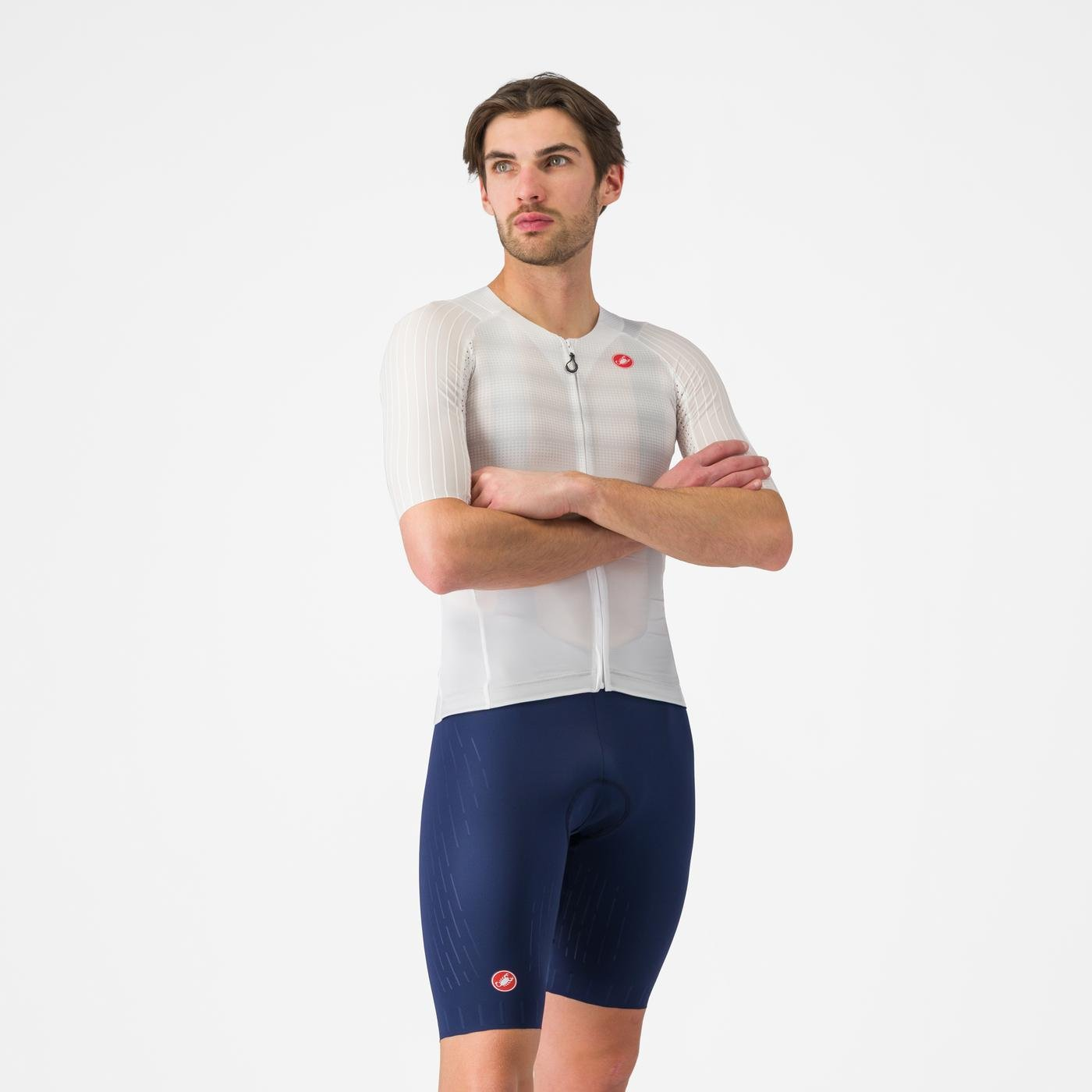 CASTELLI FREE AERO RACE S Culotte con tirantes azul marino