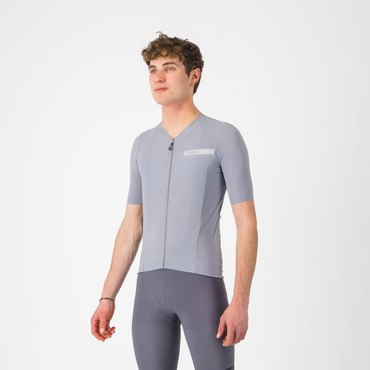 Maillot de manga corta CASTELLI PREMIO EVO Gris