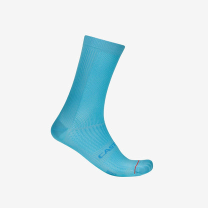 Calcetines CASTELLI ESPRESSO 18 Azul Neón