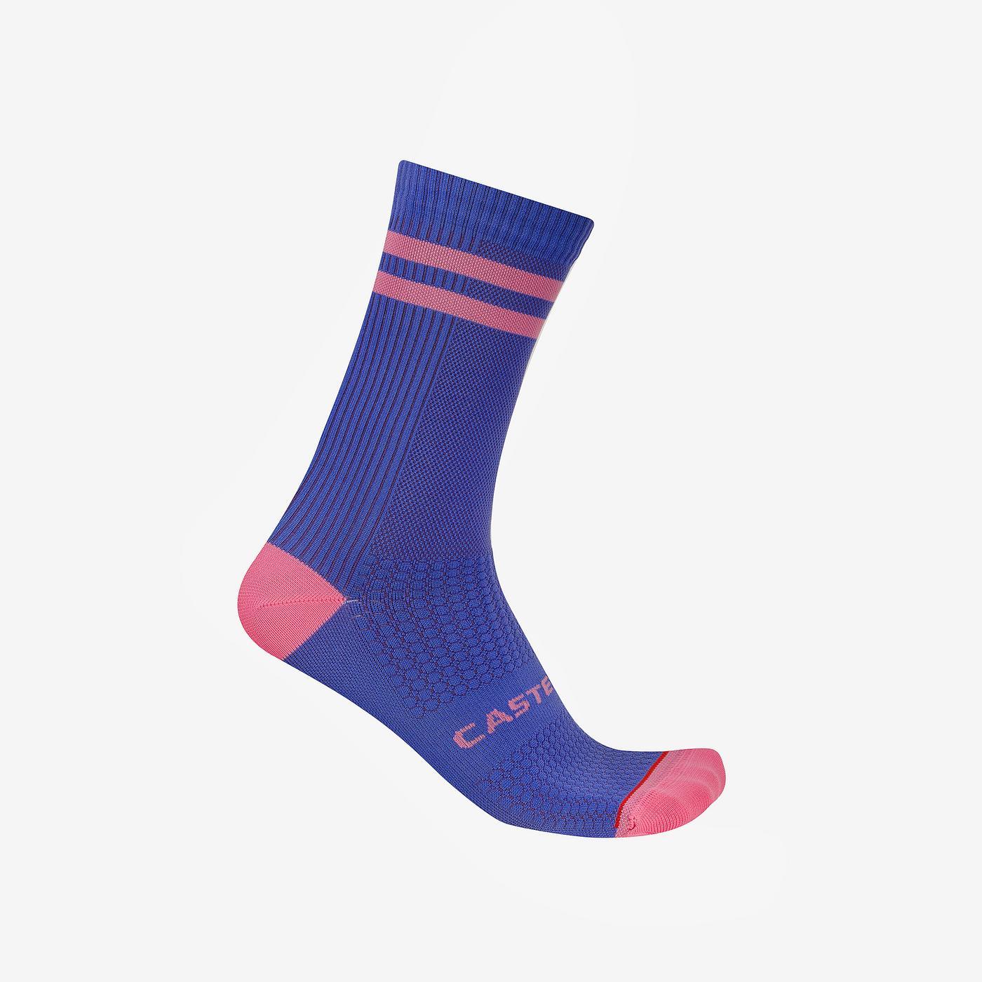 Calcetines CASTELLI ORIGINALE 18 Violeta/Rosa