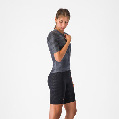 Culote Corto con Tirantes CASTELLI FREE AERO RACE Mujer Negro