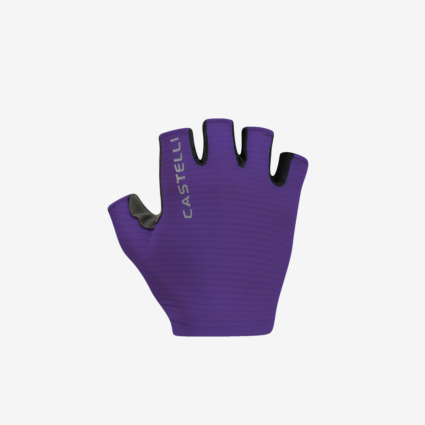 CASTELLI ESPRESSO Guantes cortos de mujer Morado