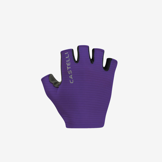 CASTELLI ESPRESSO Guantes cortos de mujer Morado
