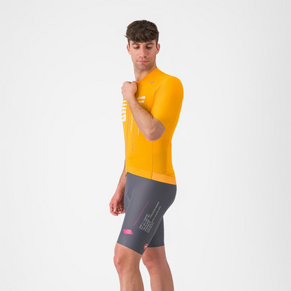 Culote Corto con Tirantes CASTELLI ESPRESSO R--A/D Gris Humo