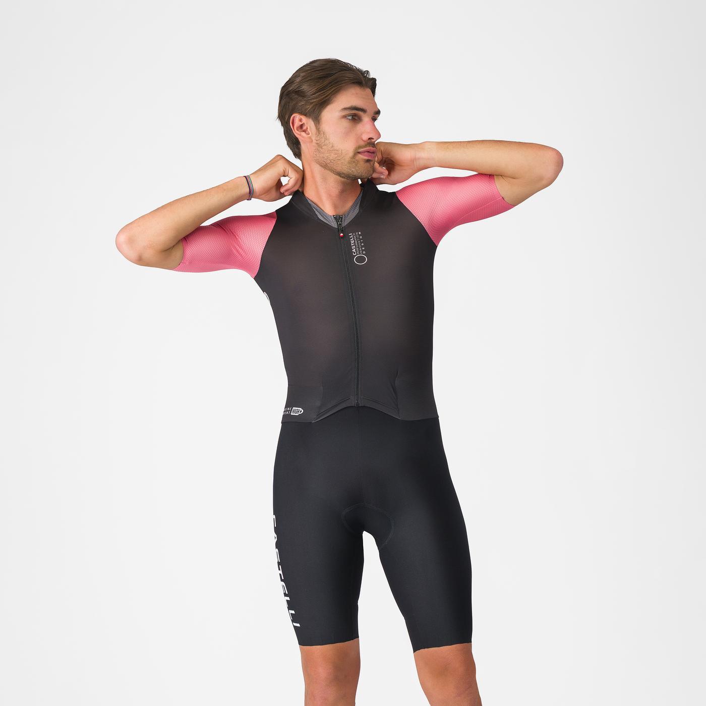 CASTELLI Mono SATURDAY MORNING Negro/Rosa