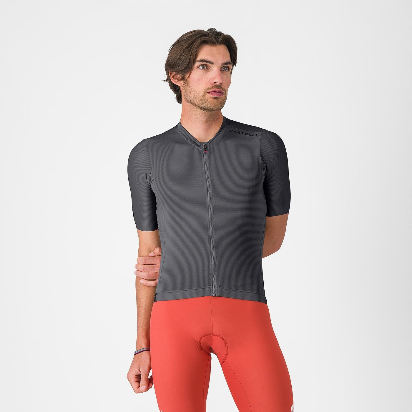 CASTELLI ESPRESSO 2 Maillot de manga corta Gris