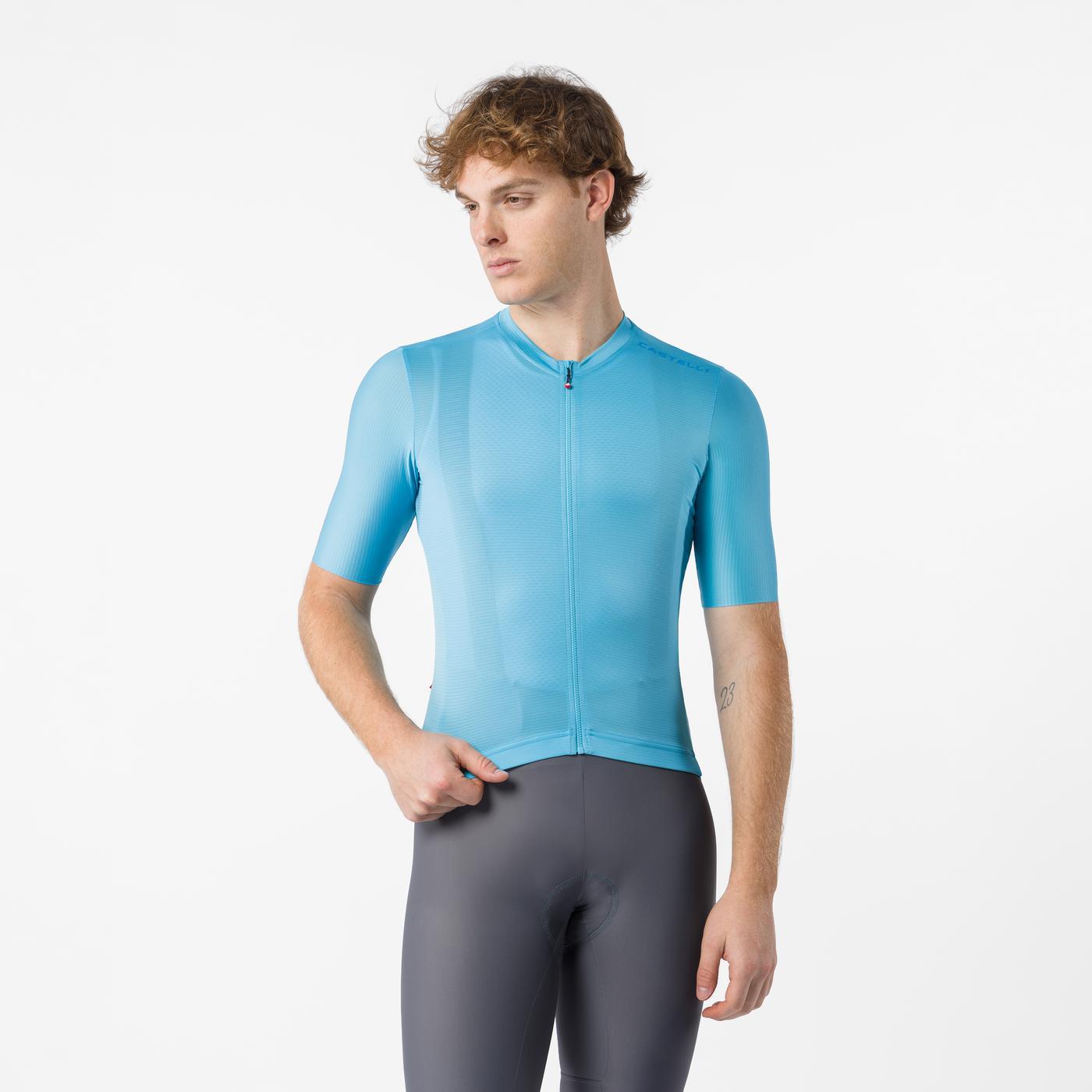 CASTELLI ESPRESSO 2 Maillot de manga corta Turquesa