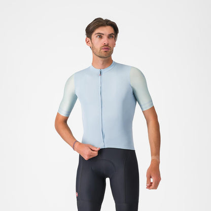 Maillot CASTELLI PROLOGO LITE 2 Mangas Cortas Azul