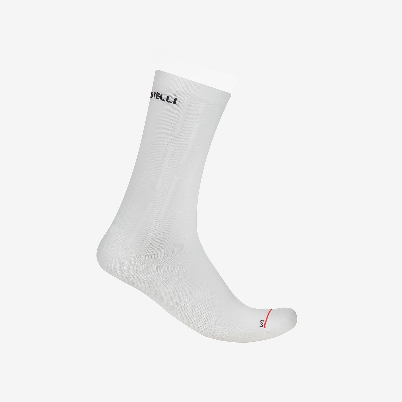 Calcetines CASTELLI AERO RACE PRO 20 Blanco