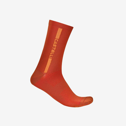 Calcetines CASTELLI LINEA LOGO 15 Paprika