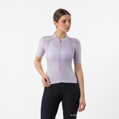 Maillot CASTELLI ESPRESSO 2 Mujer Mangas Cortas Purple Mist