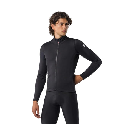 Maillot CASTELLI COMPETIZIONE THERMAL Mangas Largas Negro