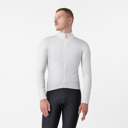 Maillot CASTELLI COMPETIZIONE THERMAL Mangas Largas Marfil
