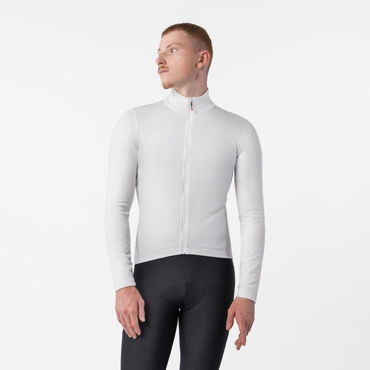 Maillot CASTELLI COMPETIZIONE THERMAL Mangas Largas Marfil