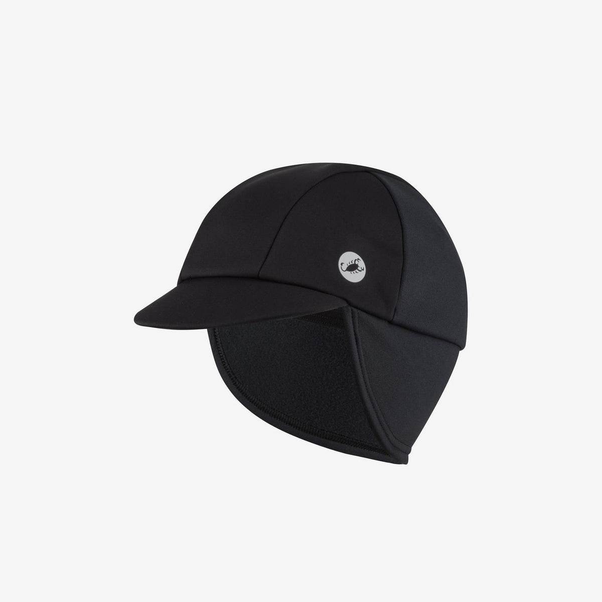 Gorra CASTELLI ESTREMO THERMAL INTER CAP Negro