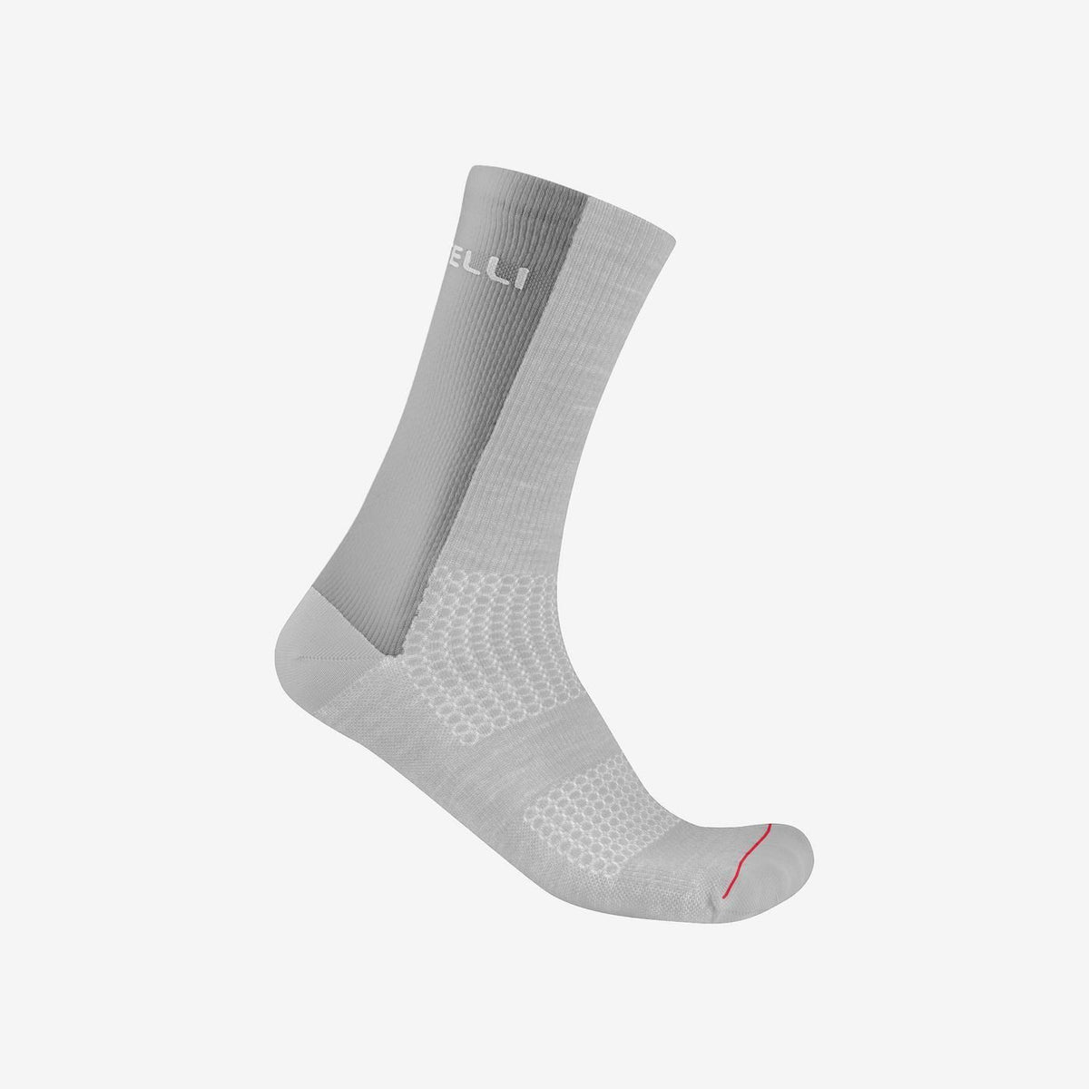 Calcetines CASTELLI CASTELLI LOGO 18 MERINO Gris