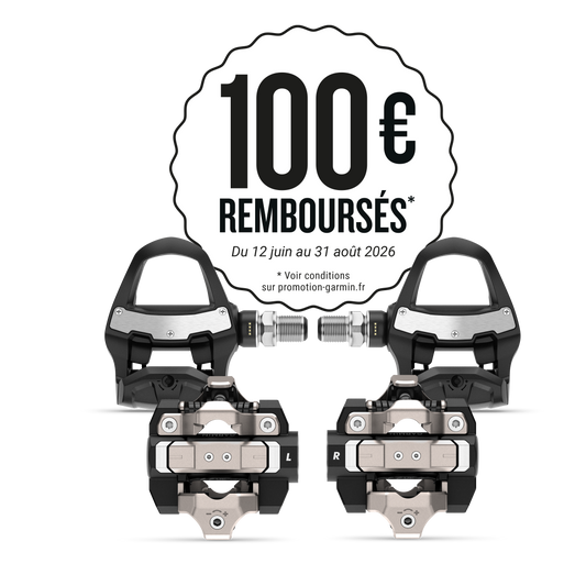Kit de pedales con sensor de potencia GARMIN RALLY RK/XC 210