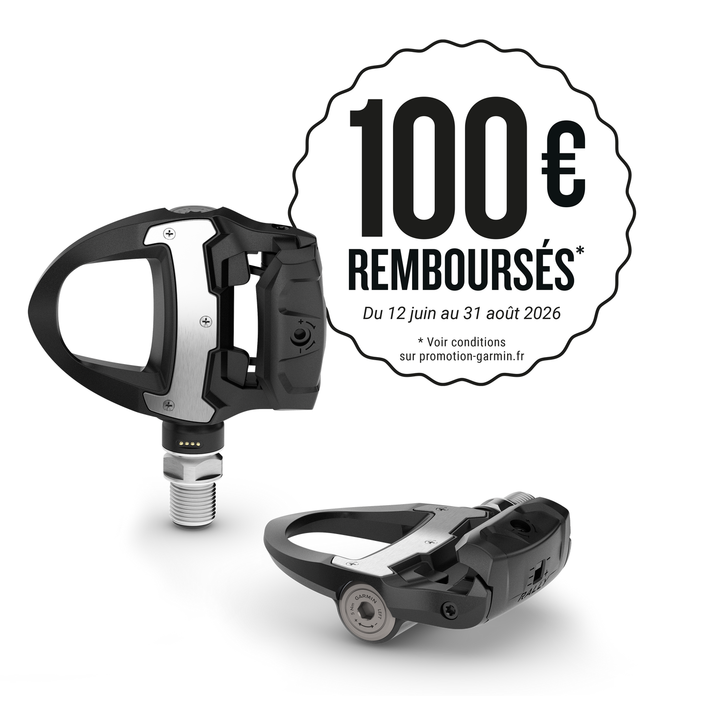 Pedales con Potenciómetros GARMIN RALLY RS 210