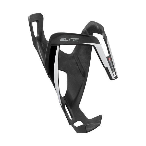 ELITE VICO Carbon Bottle Hanger Negro/Blanco Alfombrilla gráfica