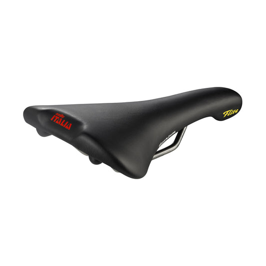 Sillín SELLE ITALIA Flite 1990 L1 146mm Raíles Titanio - vista 3/4