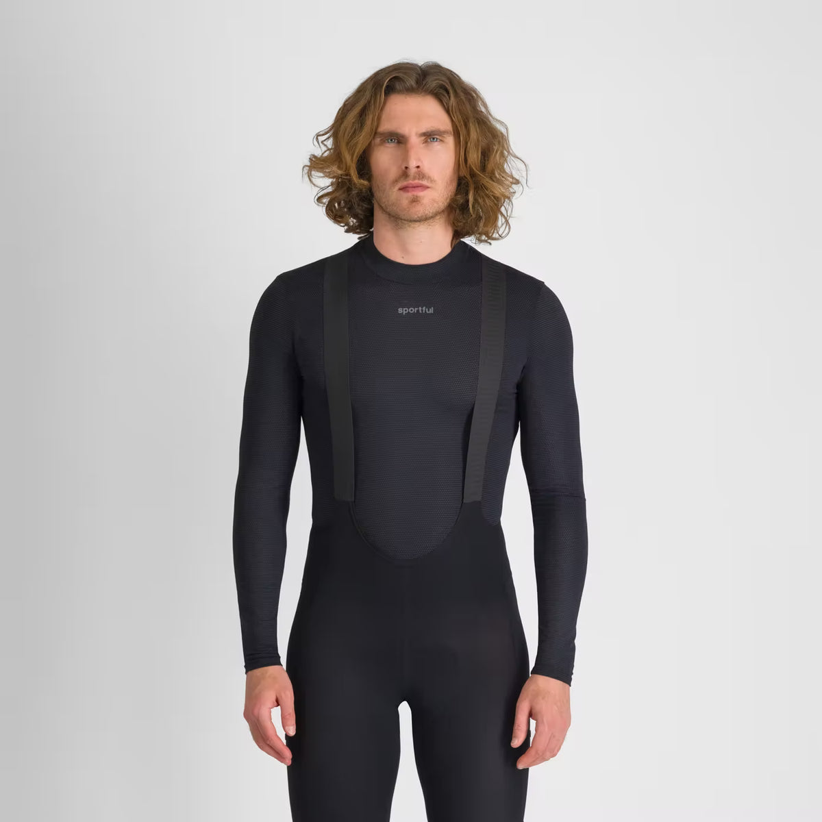 Camiseta interior SPORTFUL MERINO de manga larga negra