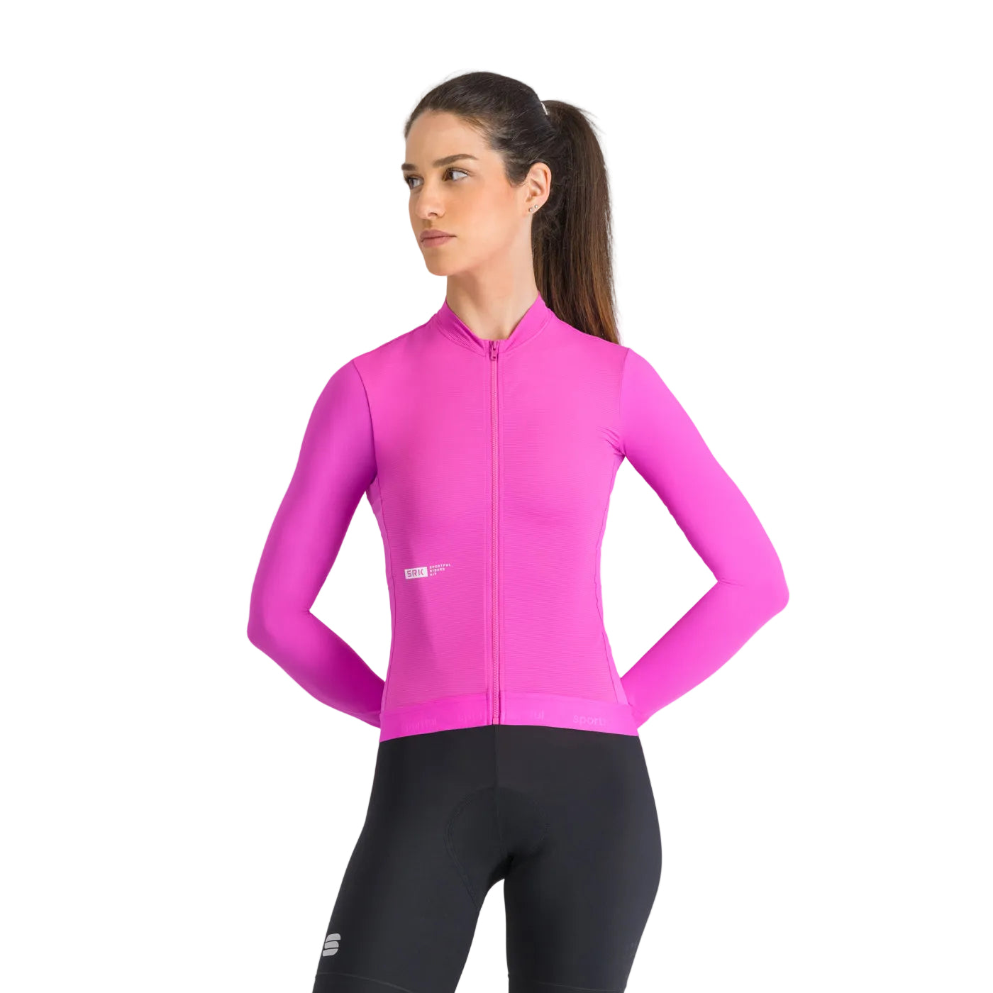 SPORTFUL SRK Maillot de manga larga para mujer Rosa