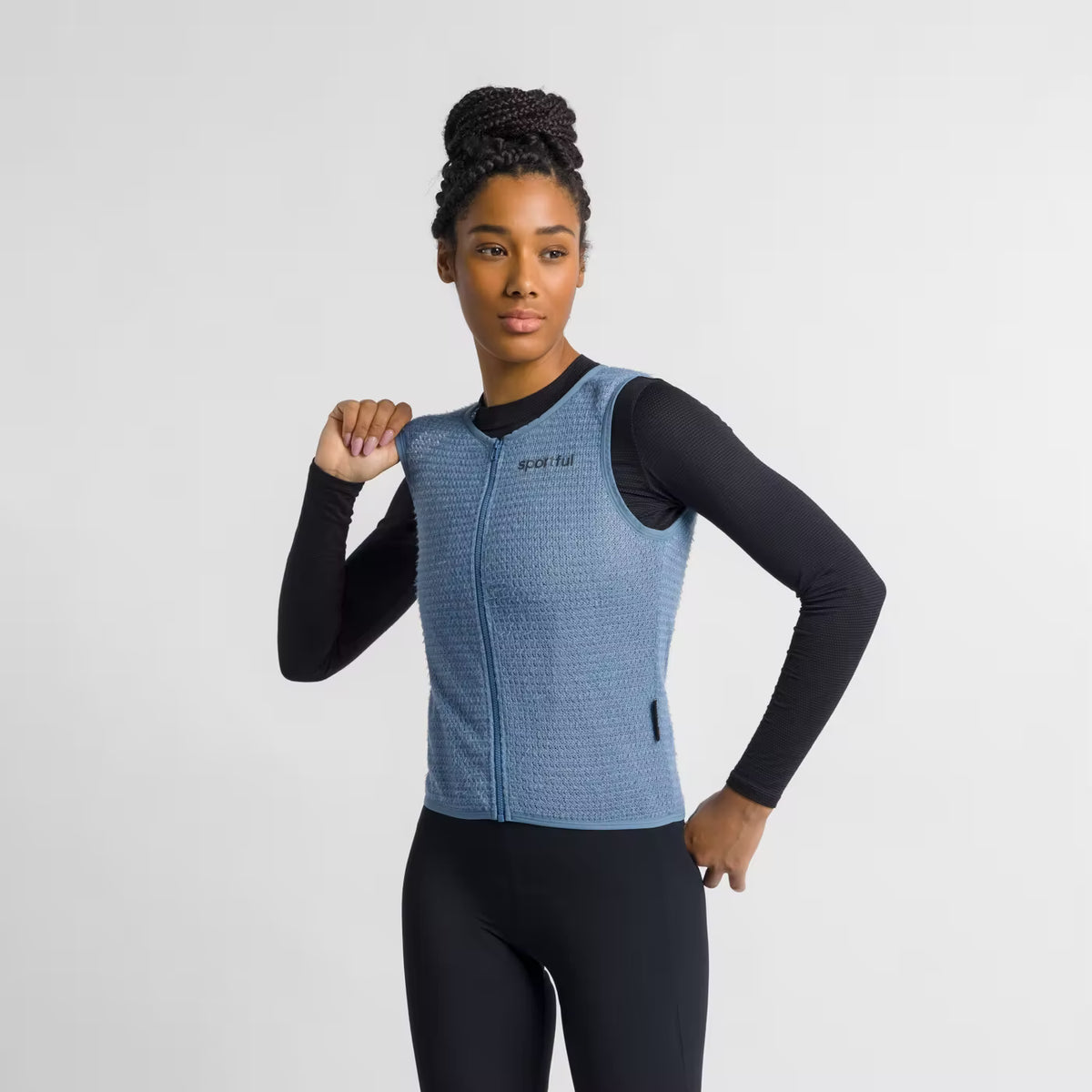 Camiseta interior SPORTFUL ALPHA® sin mangas para mujer azul