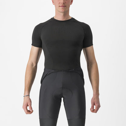 Interior CASTELLI CORE SEAMLESS Mangas Cortas Negro
