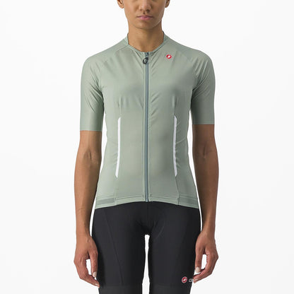 Maillot CASTELLI ENDURANCE W Mujer Mangas Cortas Verde