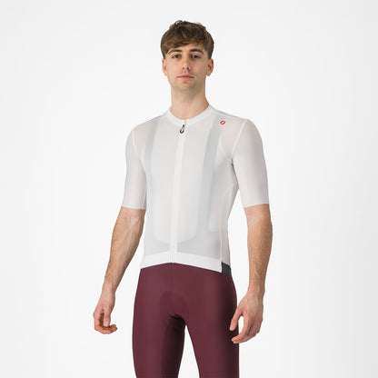 Maillot CASTELLI ESPRESSO Mangas Cortas Blanco