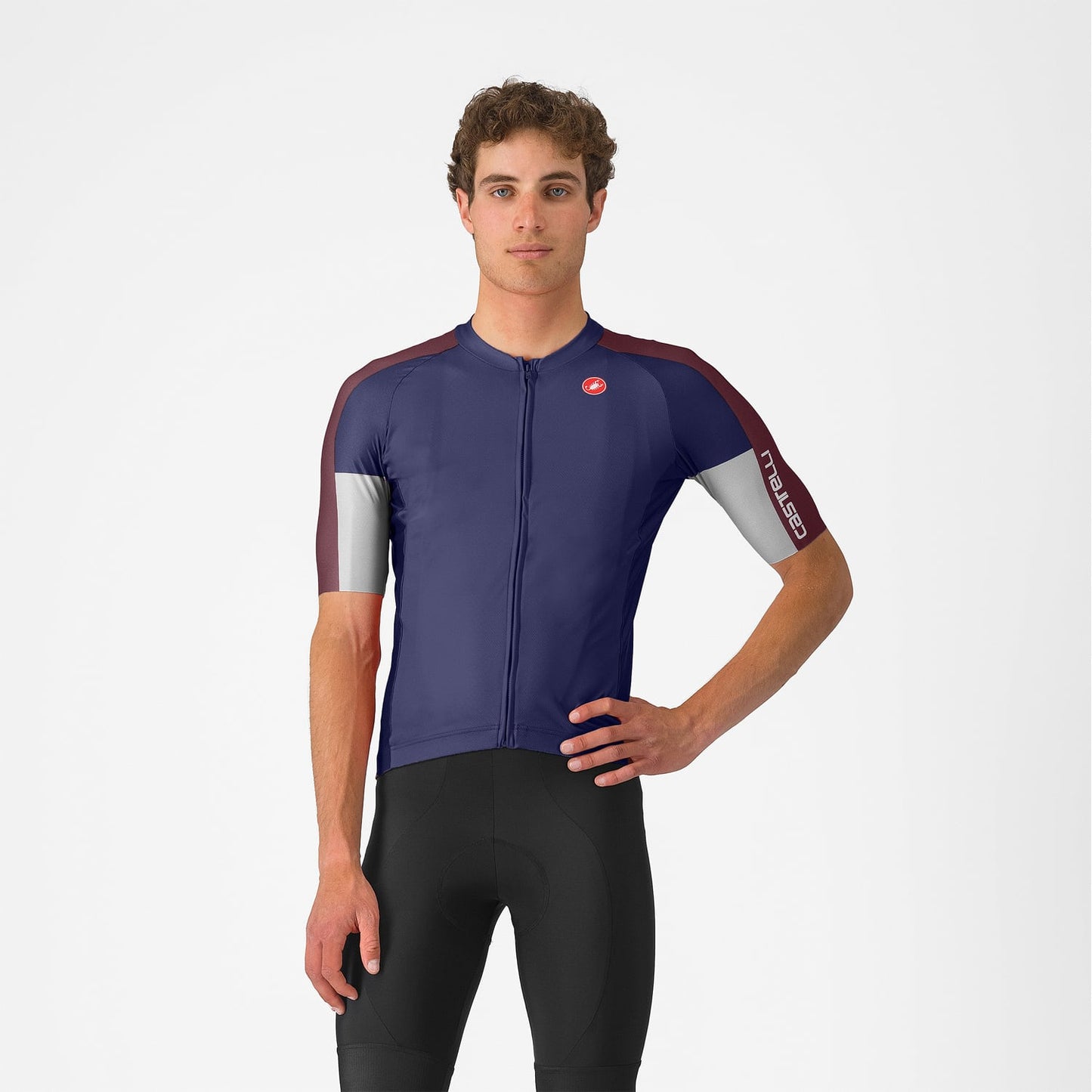 CASTELLI ENTRATA 6 Maillot manga corta Azul