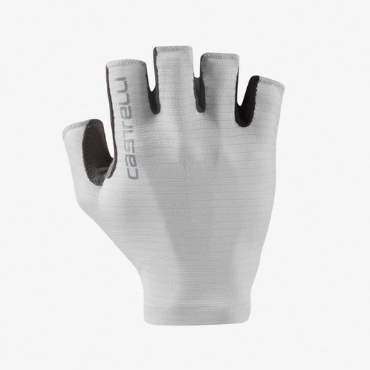 CASTELLI ESPRESSO Guantes cortos de mujer Blanco