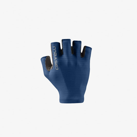 CASTELLI ESPRESSO Guantes cortos para mujer Azul