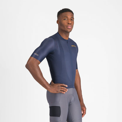 Maillot CASTELLI UNLIMITED ENTRATA 3 Mangas Cortas Marino
