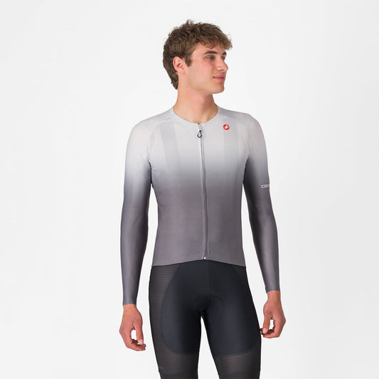 CASTELLI Maillot manga larga UPF Gris