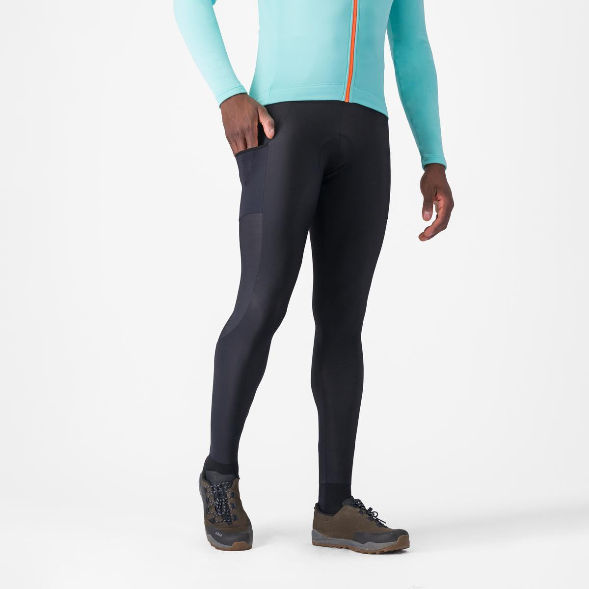 CASTELLI UNLIMITED Culotte con tirantes Negro