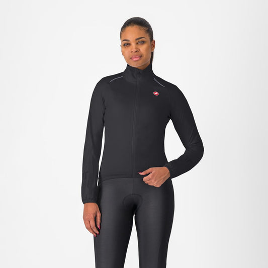 CASTELLI EMERGENCY 3 RAIN Jacket Mujer Negro